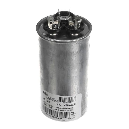 Picture of York Capacitor,run Dual,40/5mfd,440v,round Part# S1-CAP4405040DR