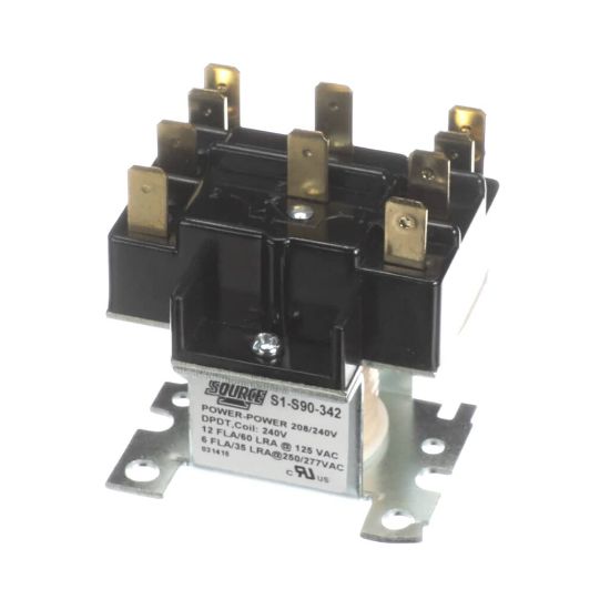 Picture of York Relay,switch,208/240v Coil,50/60hz,dpdt Part# S1-S90-342