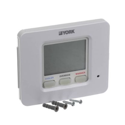 Picture of York Thermostat,prgrm,7-day,3h/2c,w/hum,comml,s1 Part# S1-TBSU306-Y